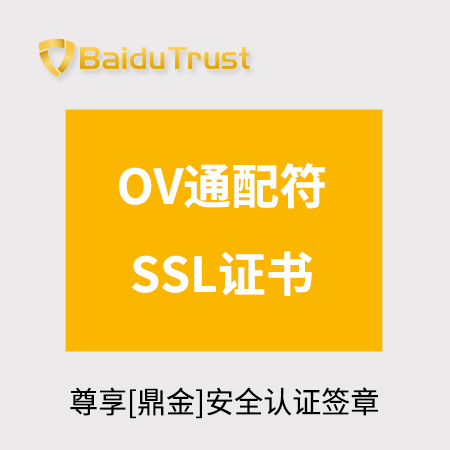 印江县BaiduTrust_OV通配符SSL证书